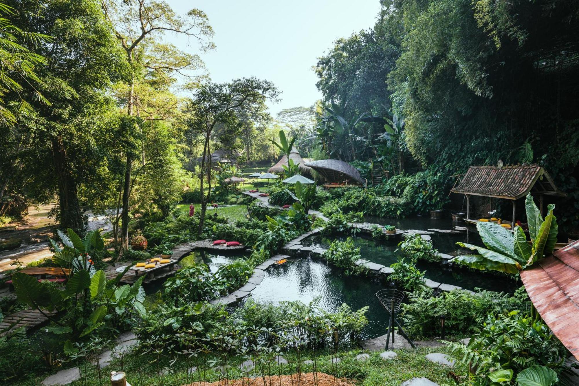 Bambu Indah Resort Ubud Exterior foto
