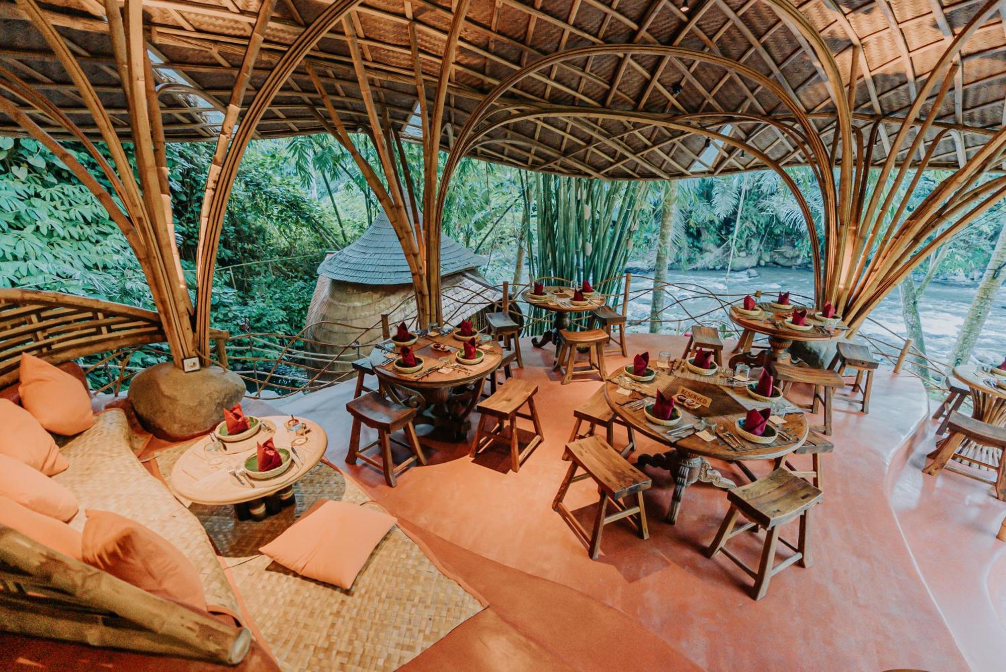 Bambu Indah Resort Ubud Exterior foto