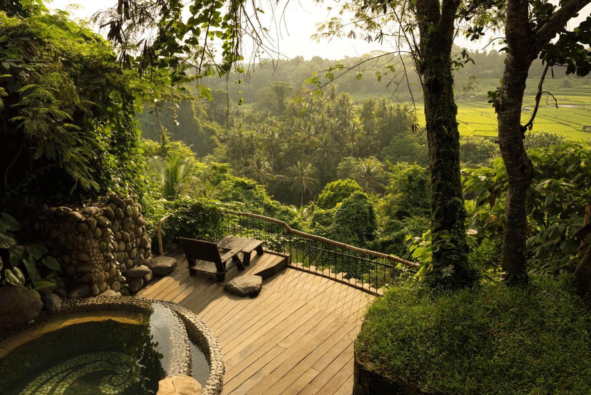 Bambu Indah Resort Ubud Exterior foto