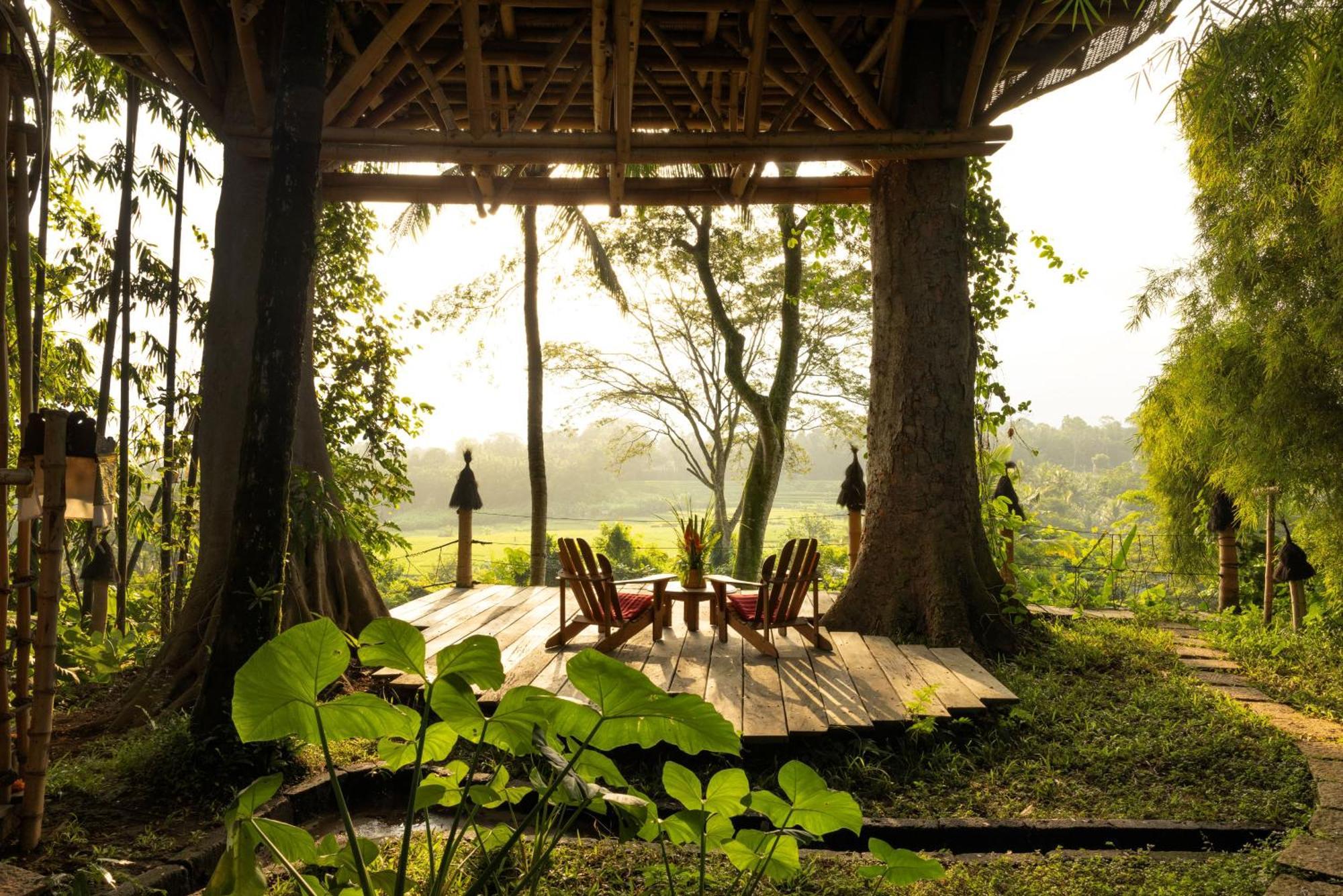 Bambu Indah Resort Ubud Exterior foto